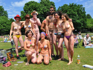 family nudist camping